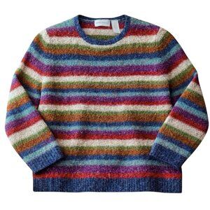 Alfred Dunner Striped Knit Sweater XL 